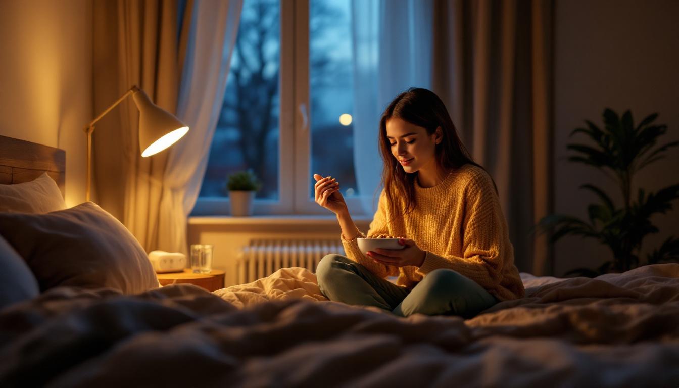 scopri perché mangiare 30 g di noci prima di dormire può migliorare la qualità del sonno del 35% e qual è l'orario ideale per farlo.