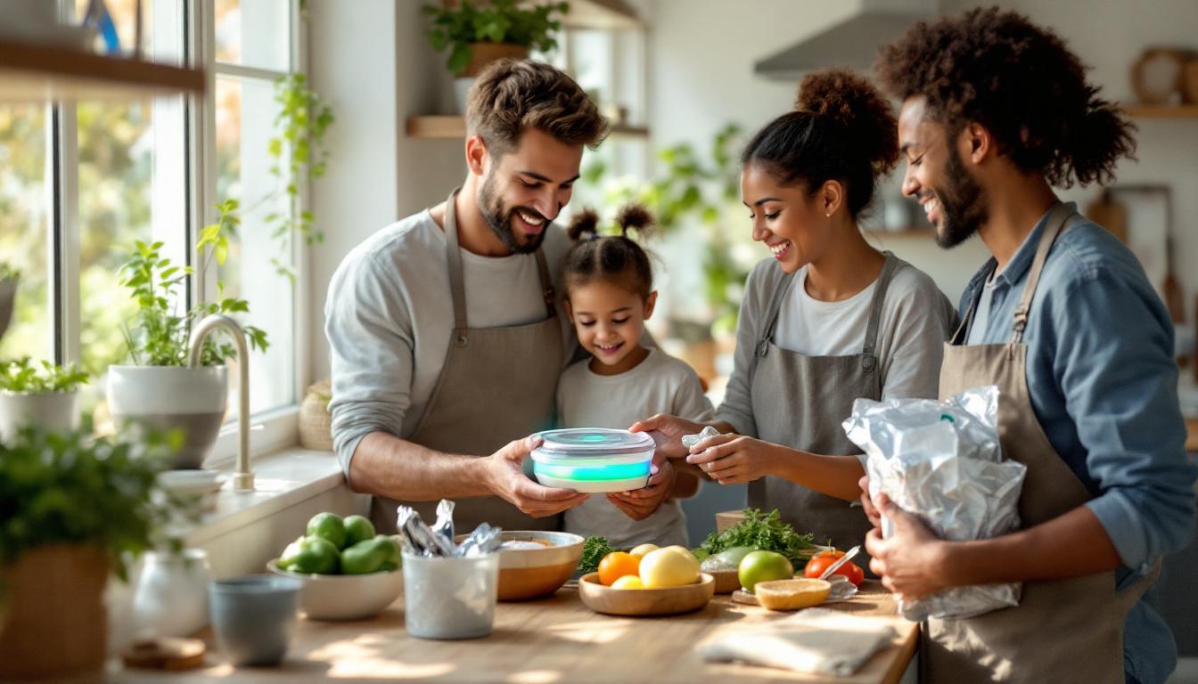 scopri la nuova tecnologia innovativa che sostituisce pellicola e carta stagnola, segnalando in modo sicuro e semplice se il cibo è ancora fresco e commestibile.