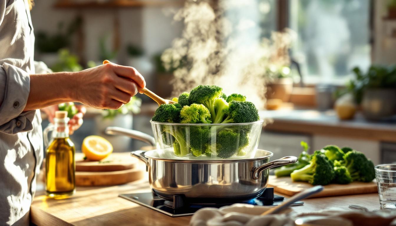 scopri come cuocere i broccoli preservando il sulforafano e tutti i suoi benefici per la salute in modo semplice ed efficace.