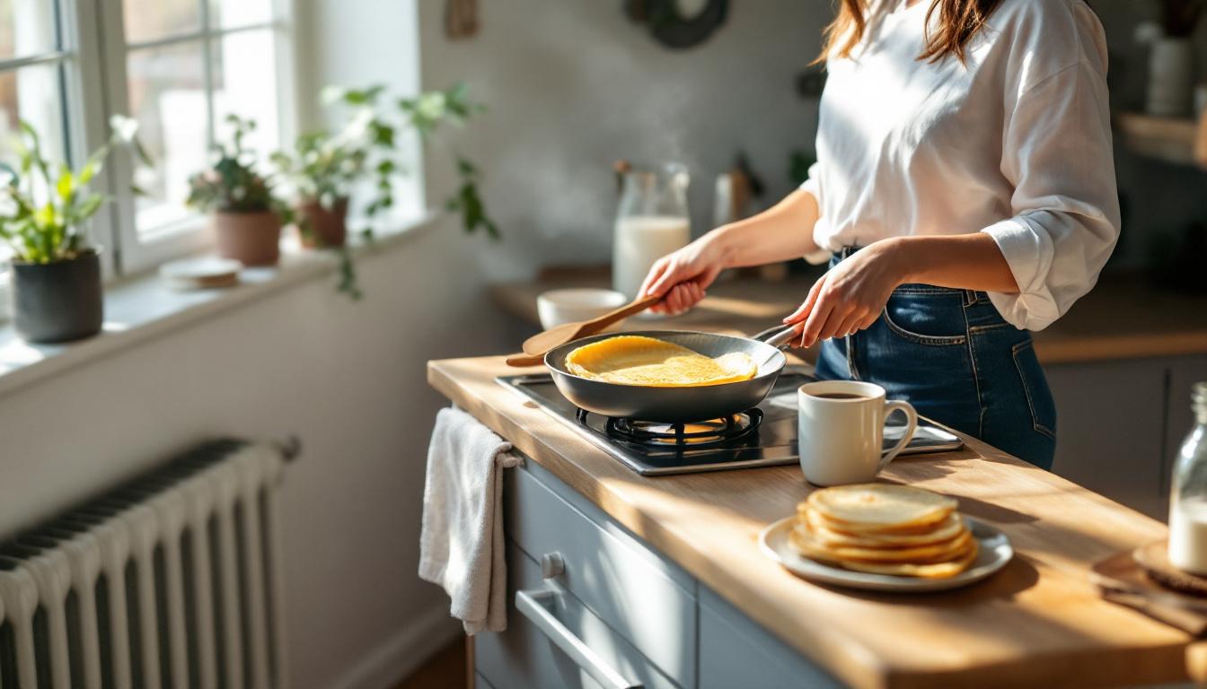 scopri la ricetta furba delle crepes leggerissime con solo due ingredienti, perfette per una colazione o uno spuntino semplice e veloce ogni giorno.