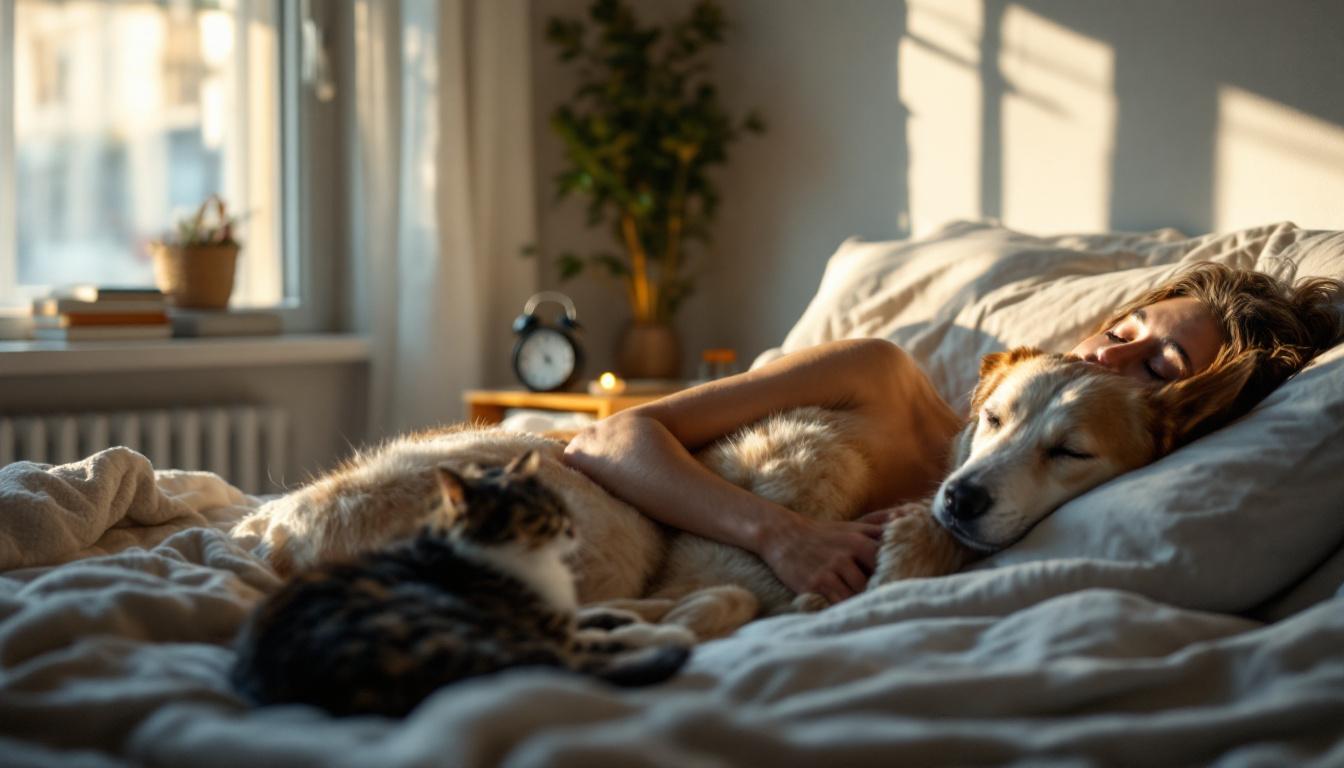 scopri come dormire con il tuo animale domestico influisce sul sonno grazie a uno studio scientifico rivoluzionario che cambia le abitudini notturne.