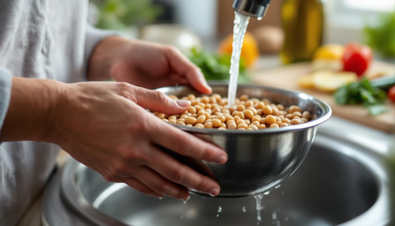 scopri come sciacquare correttamente i fagioli in scatola per ridurre il contenuto di sodio e renderli più salutari nelle tue ricette.