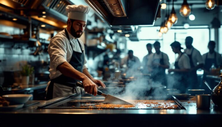 Il trucco dei ristoratori per pulire le piastre in una sola passata