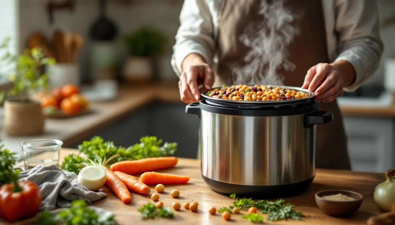 scopri come cuocere perfettamente i legumi in pentola a pressione, mantenendo gusto e consistenza senza rovinarli. guida pratica e consigli utili per risultati ottimali.