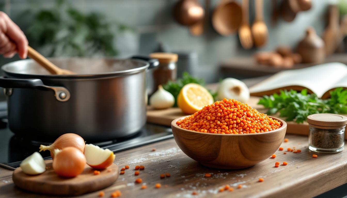 scopri perché le lenticchie rosse decorticate sono più digeribili e impara come cucinarle al meglio con i nostri consigli pratici e gustose ricette.