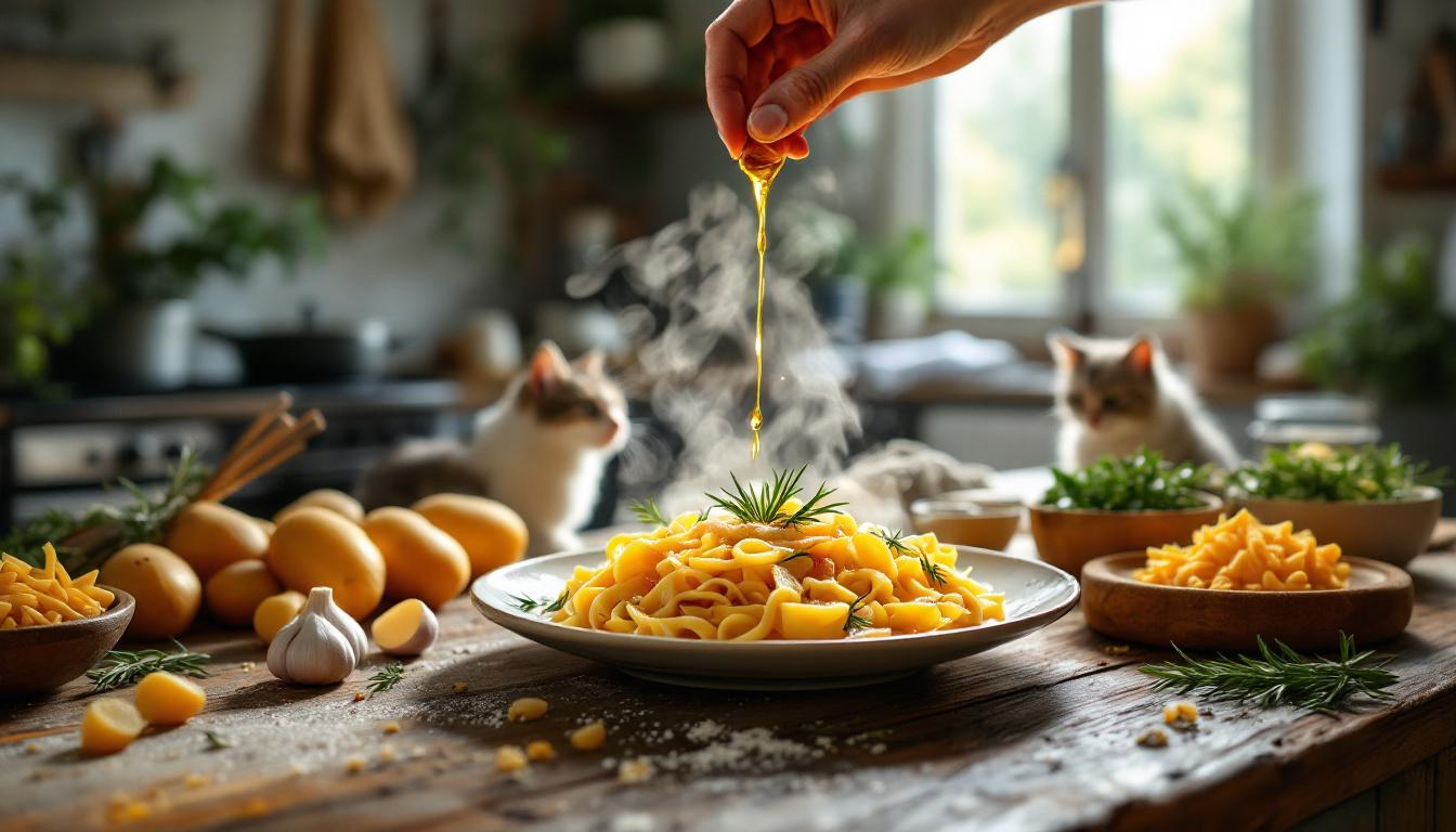 scopri la tecnica sorprendente per preparare pasta e patate con un indice glicemico più basso, ideale per una dieta equilibrata e gustosa.
