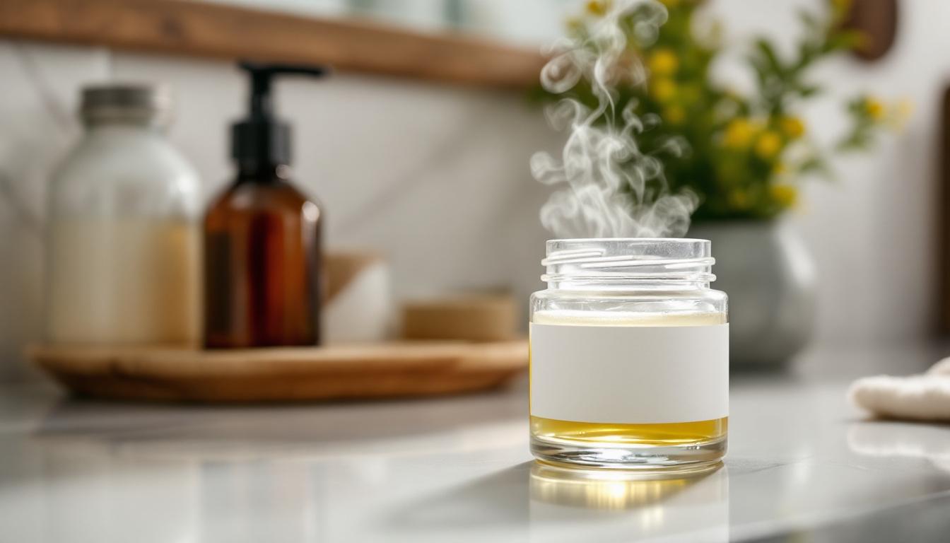 un vasetto per il bagno a pochi centesimi che profuma come una vera profumeria, per un'atmosfera fresca e raffinata nella tua casa.