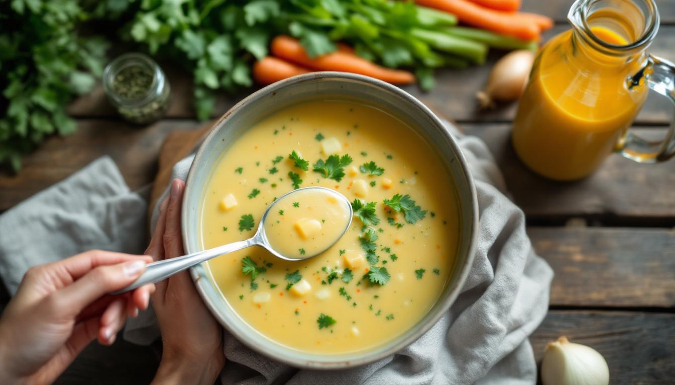 scopri come preparare una vellutata cremosa senza besciamella con un metodo alternativo semplice e gustoso che garantisce risultati perfetti ogni volta.