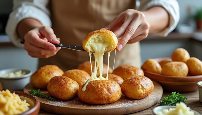 scopri la ricetta veloce delle bombe di patate dal cuore filante, irresistibili e perfette per stupire tutti con un gusto unico e avvolgente.