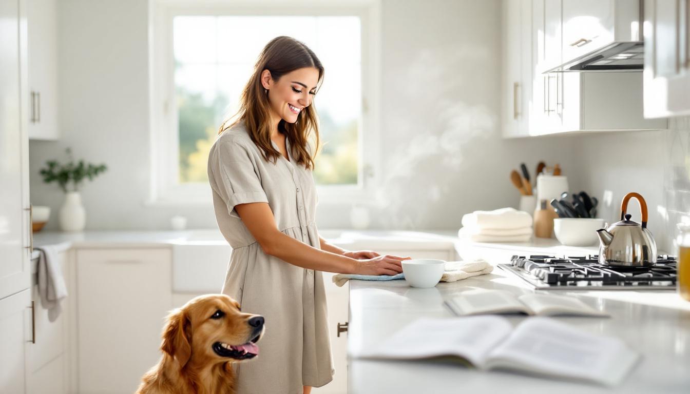 scopri il trucco efficiente per pulire i mobili della cucina in soli 60 secondi, senza bisogno di risciacquo. mantieni la tua cucina impeccabile rapidamente!