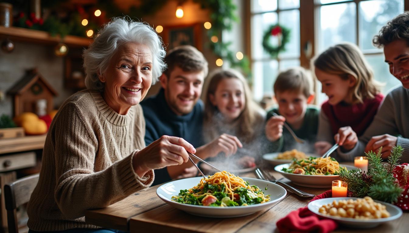 scopri la ricetta tradizionale tirolese degli spätzle agli spinaci e speck, un piatto gustoso e perfetto per conquistare il palato durante il natale.